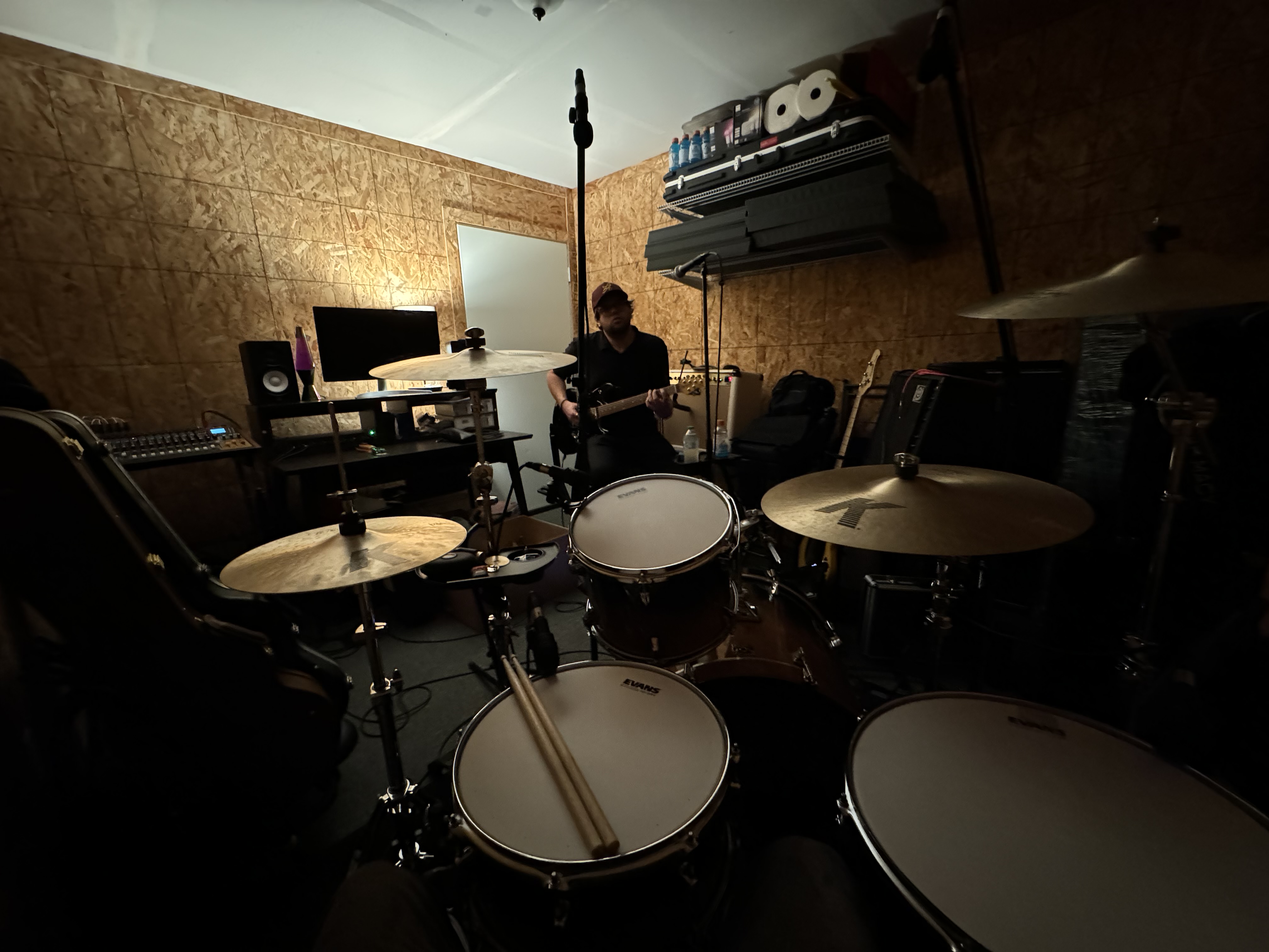 Recording session at Basalt